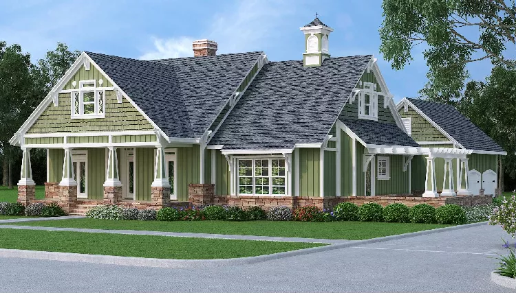 image of ranch house plan 9358